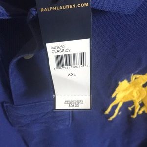 NWT blue Ralph Lauren Polo